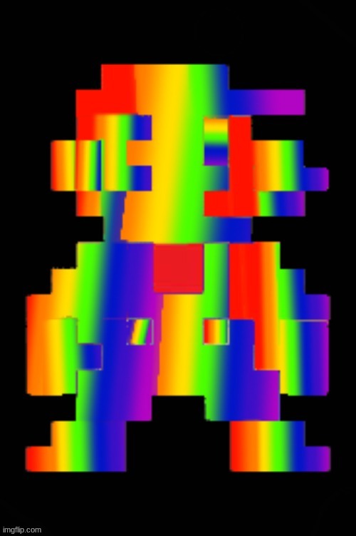 Rainbow Mario/Gay Mario | made w/ Imgflip meme maker