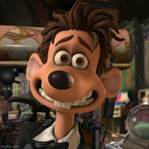 Flushed Away Roddy | image tagged in flushed away roddy | made w/ Imgflip meme maker