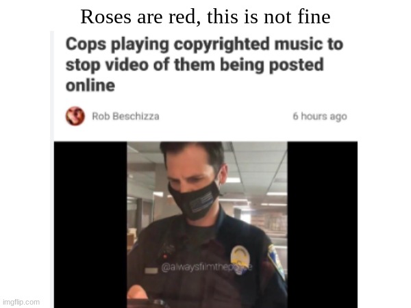 hey that is smart | Roses are red, this is not fine | image tagged in remake,repost | made w/ Imgflip meme maker