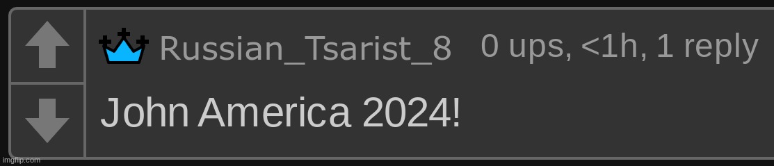 John America 2024 | image tagged in john america 2024 | made w/ Imgflip meme maker