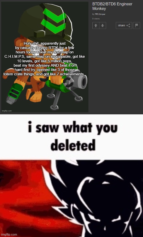 image tagged in i saw what you deleted | made w/ Imgflip meme maker