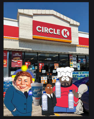 circle k g smoke dnyasti and friends Blank Meme Template