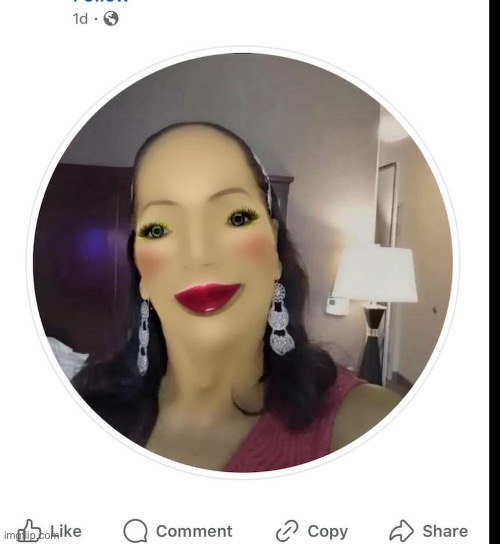 Follow for beauty tips | image tagged in beauty,clown applying makeup,cursed,makeup,too much makeup,hot girl | made w/ Imgflip meme maker