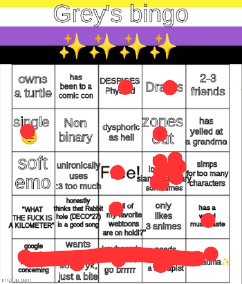 greys bingo | image tagged in greys bingo | made w/ Imgflip meme maker