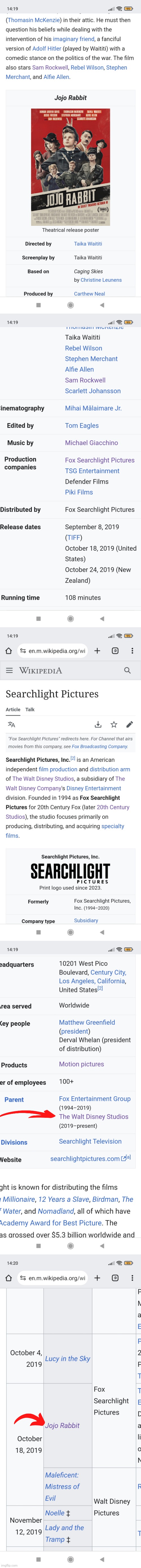 So guys did you know that apparently 2019 film "Jojo Rabbit" is TECHNICALLY a DISNEY film!!?? So um yeah think about that please | image tagged in memes,lol,did you know,did you know that,truth,disney | made w/ Imgflip meme maker