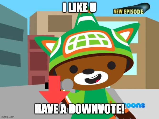 sumi | I LIKE U HAVE A DOWNVOTE! | image tagged in sumi | made w/ Imgflip meme maker