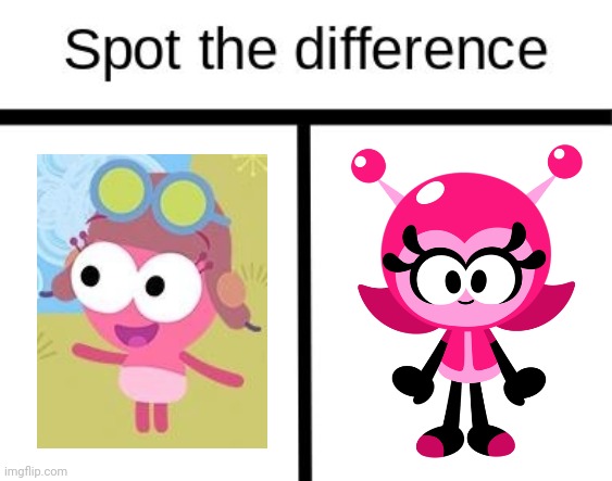 Spot the difference | image tagged in spot the difference,vitamin connection,choopies | made w/ Imgflip meme maker