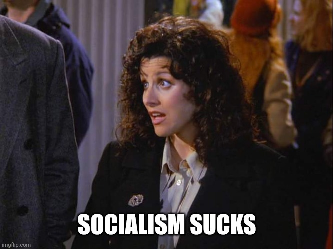 How about it sucked | SOCIALISM SUCKS | image tagged in how about it sucked | made w/ Imgflip meme maker