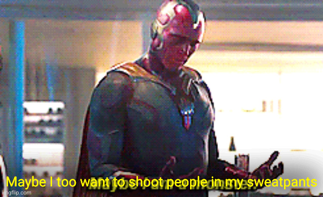Maybe I am a monster | Maybe I too want to shoot people in my sweatpants | image tagged in maybe i am a monster | made w/ Imgflip meme maker