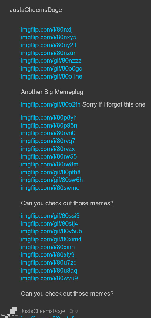 My memechat with JustaCheemsDoge | made w/ Imgflip meme maker
