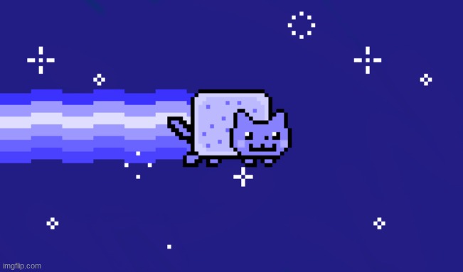 Ice Nyan Cat | image tagged in ice nyan cat | made w/ Imgflip meme maker