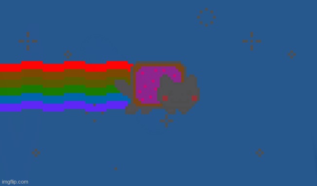 Luminous Nyan Cat | image tagged in luminous nyan cat | made w/ Imgflip meme maker