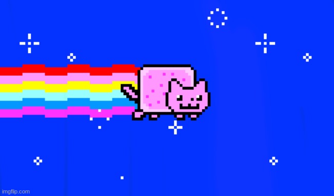 Bright Nyan Cat | image tagged in bright nyan cat | made w/ Imgflip meme maker