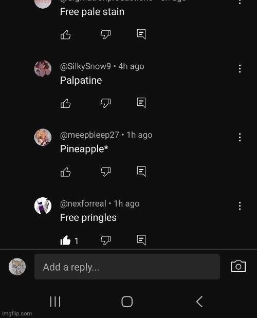 why have politics when you can have free pringles | made w/ Imgflip meme maker