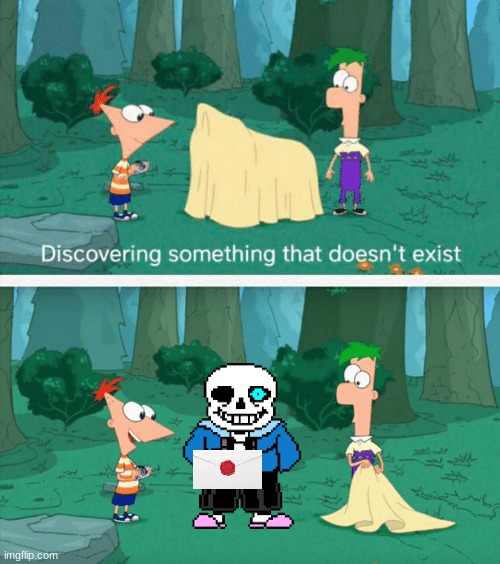 Sans for smash 6 | image tagged in discovering something that doesn't exist | made w/ Imgflip meme maker