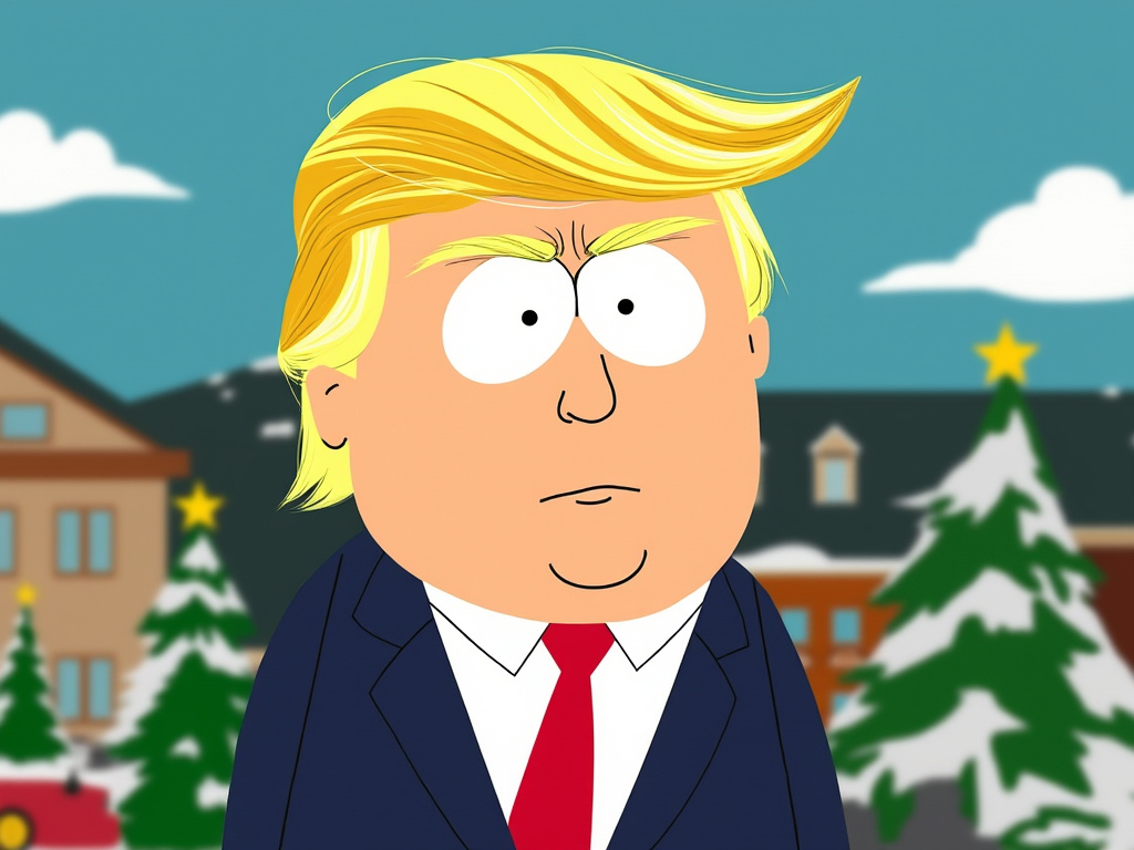 South Park Trump Blank Meme Template