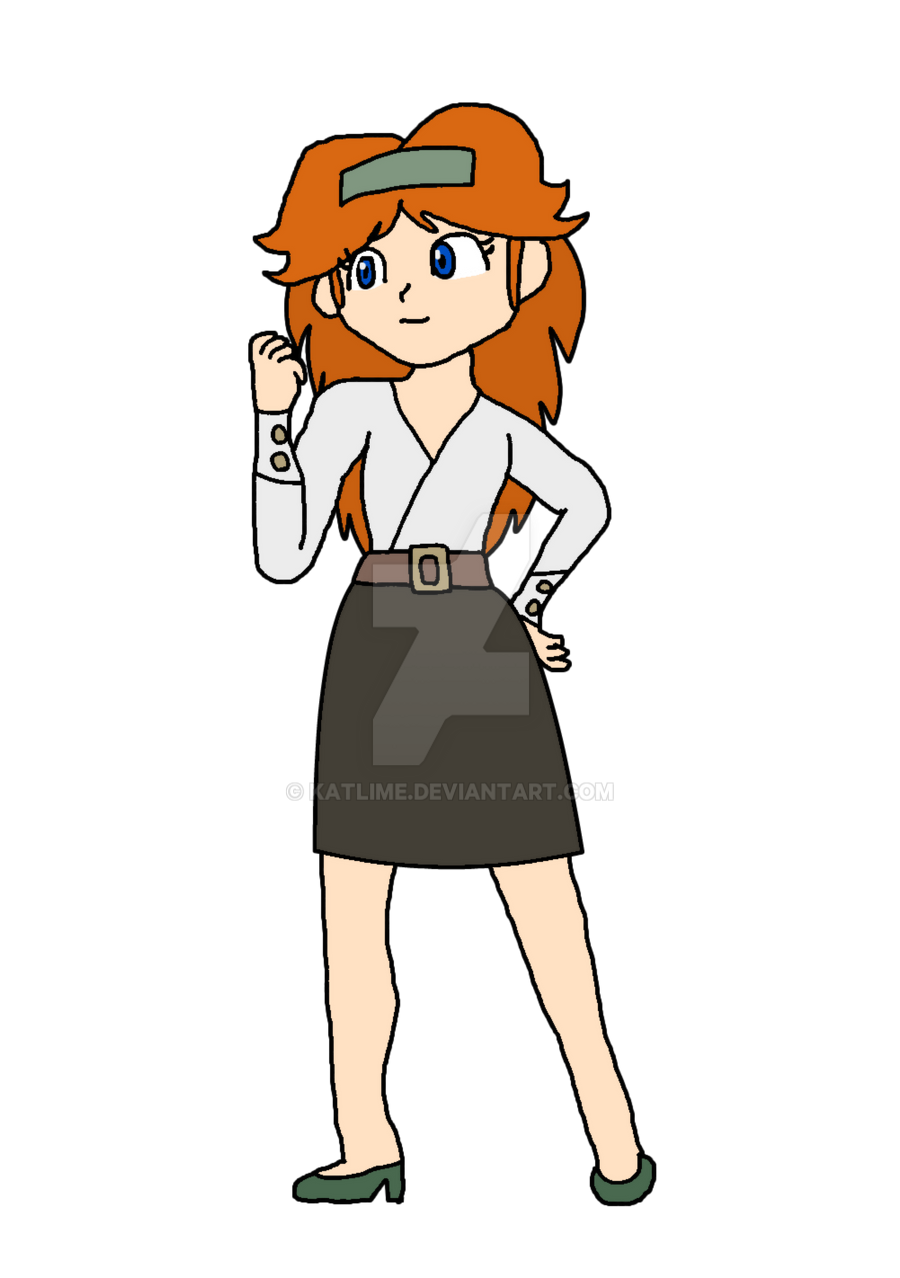 High Quality Daisy - Secretary Outfit Blank Meme Template