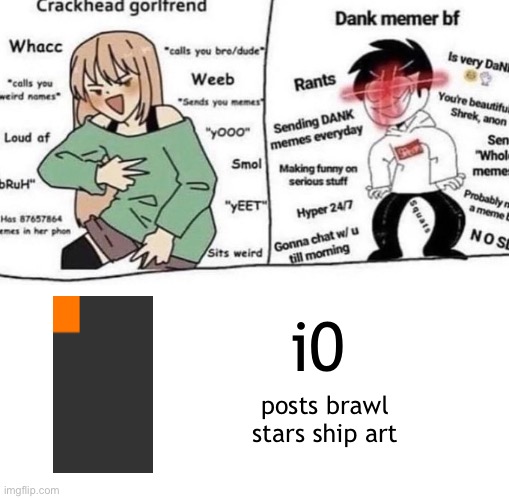 i0; posts brawl stars ship art | made w/ Imgflip meme maker