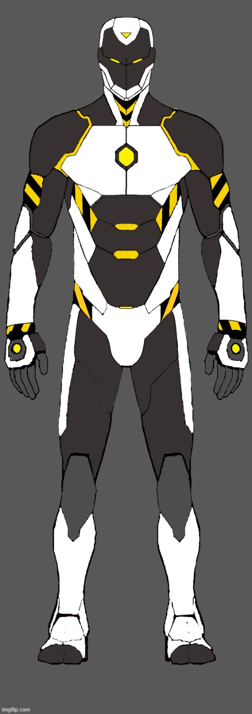 custom edit of an Iron Man armor in the Disassembly Drone livery | made w/ Imgflip meme maker