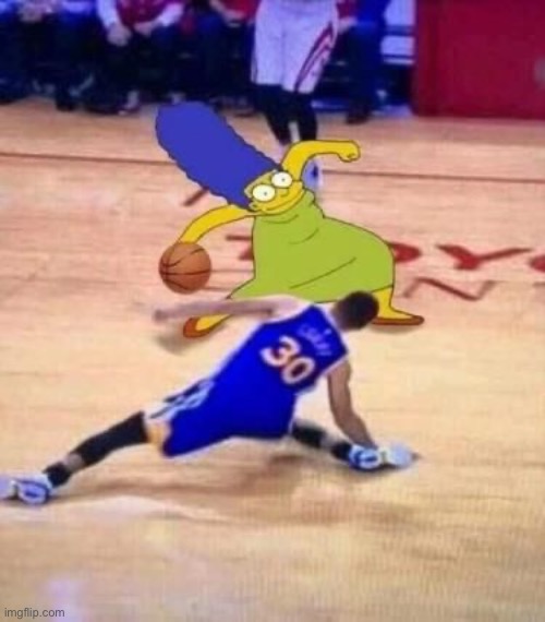 Marge be breaking ankles | image tagged in memes | made w/ Imgflip meme maker