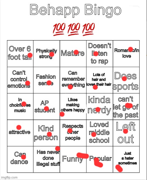 Behapps Bingo | image tagged in behapps bingo | made w/ Imgflip meme maker