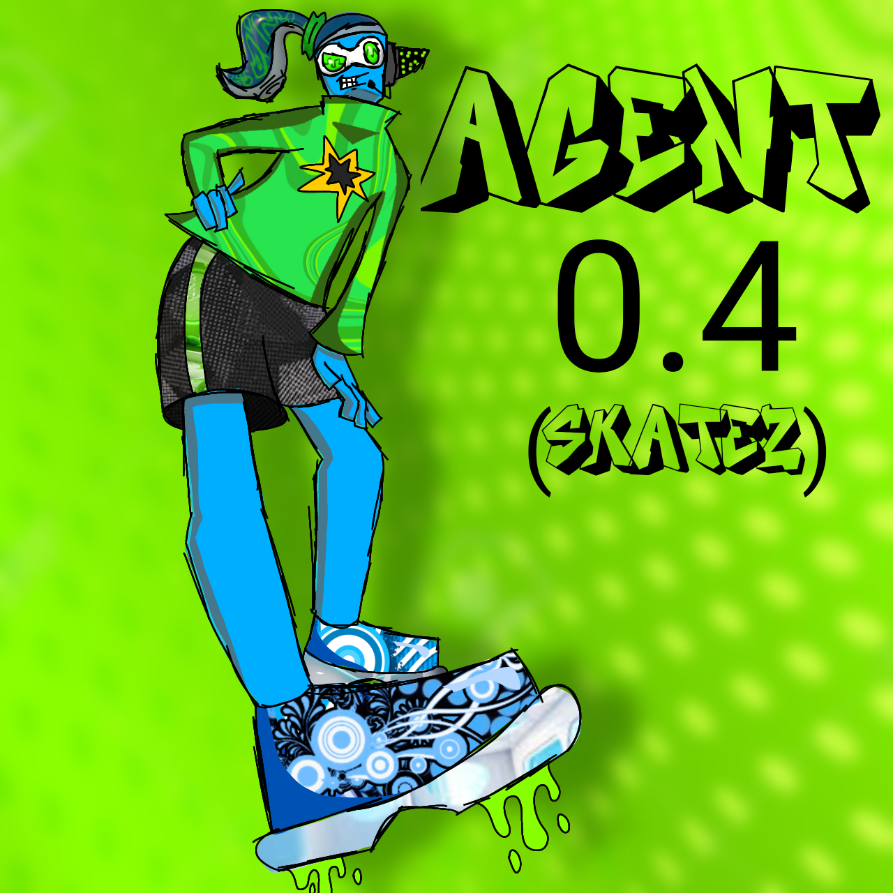 Agent 0.4 (skatez) Blank Meme Template