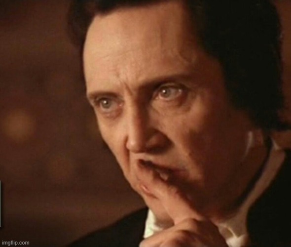 Walken Gabriel - SHHHhhhhsssxhhhhh. | image tagged in walken gabriel - shhhhhhhsssxhhhhh | made w/ Imgflip meme maker