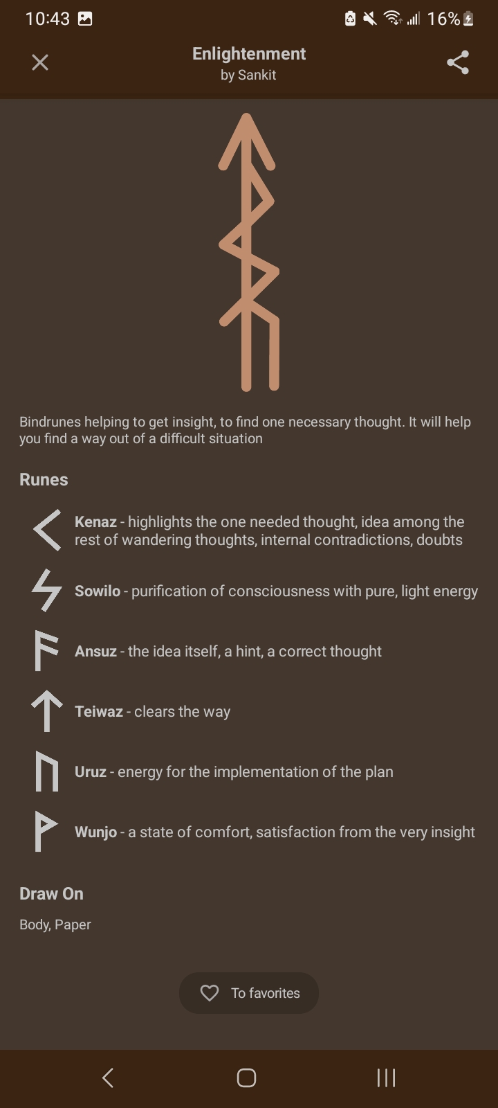 Rune | Enlightenment Blank Meme Template