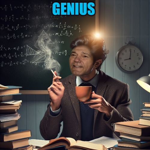 GENIUS | made w/ Imgflip meme maker