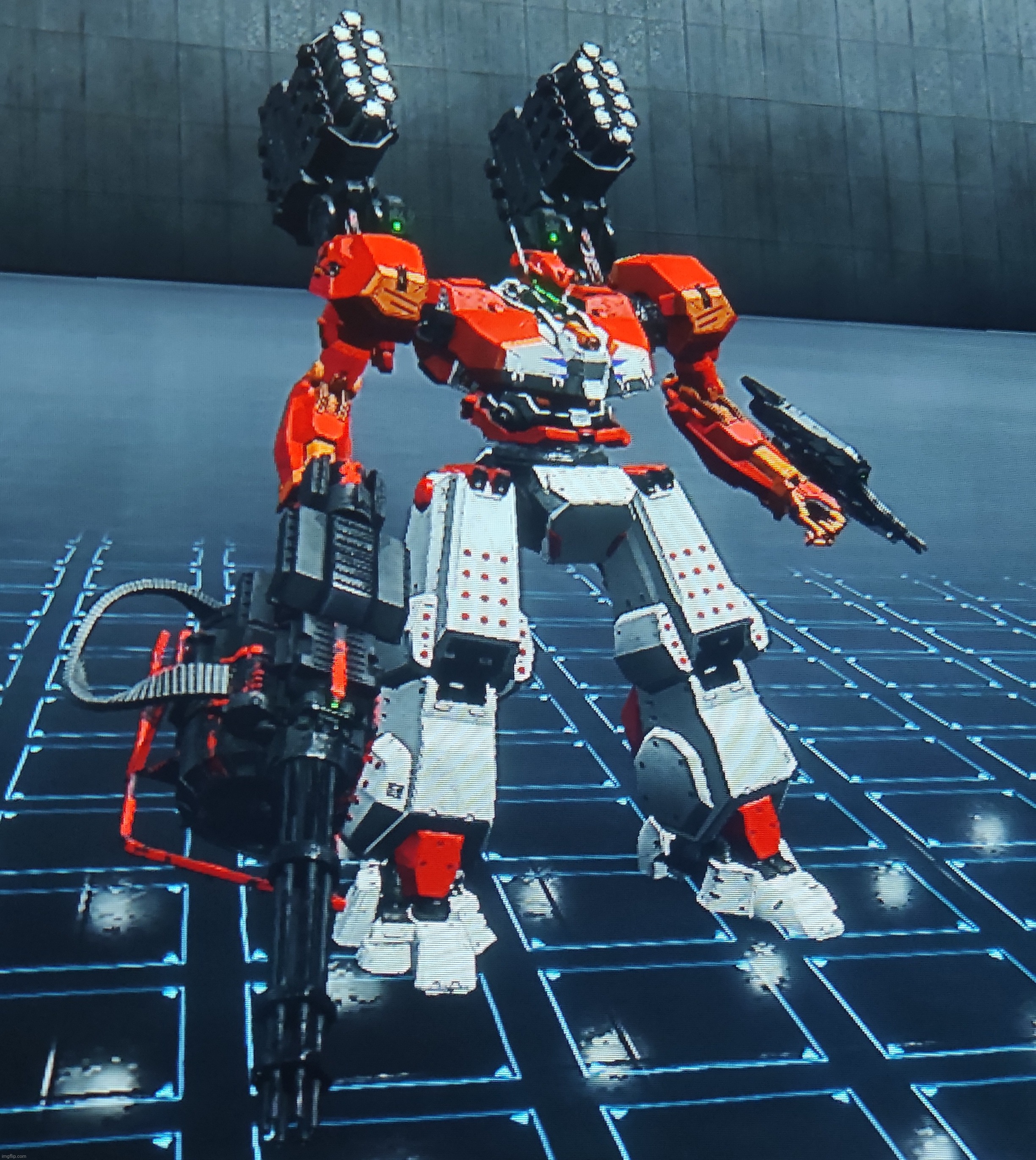 Made Gundam Heavyarms in armored core because I was bored | image tagged in armored core 6,armored core,gundam | made w/ Imgflip meme maker