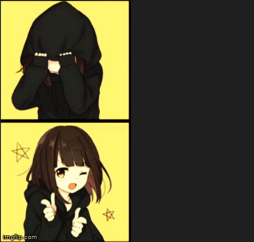 Animel girl no yes Blank Meme Template