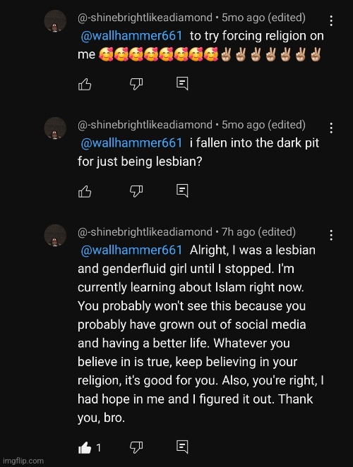 Almost all of my comments had been deleted for no reason or I just can't see. But atleast. | made w/ Imgflip meme maker