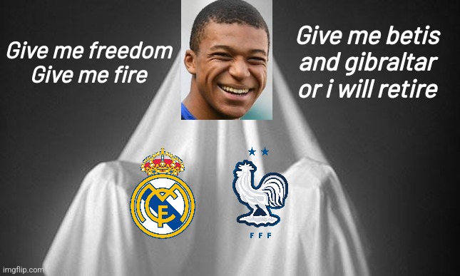 Francia-Italia 1:3 | Italia, CHE VITTORIA! Mbappe, fantoma | Give me betis and gibraltar
or i will retire; Give me freedom
Give me fire | image tagged in ghost,france,italy,sports,futbol,memes | made w/ Imgflip meme maker