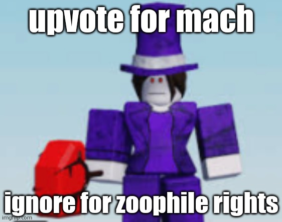 Carolina Mach Regretevator 3 | upvote for mach; ignore for zoophile rights | image tagged in carolina mach regretevator 3 | made w/ Imgflip meme maker