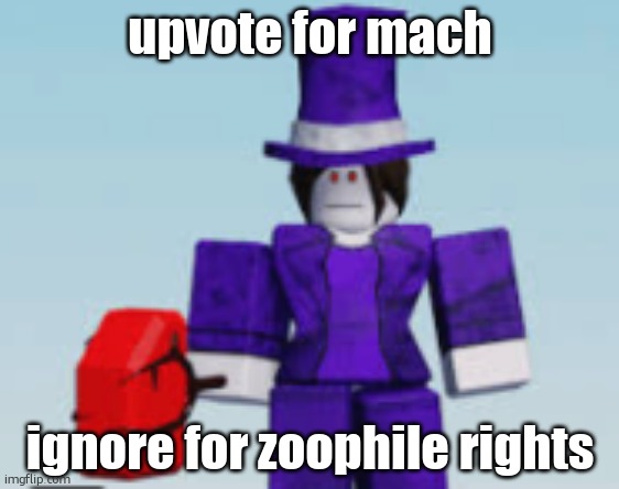 Carolina Mach Regretevator 3 | upvote for mach; ignore for zoophile rights | image tagged in carolina mach regretevator 3 | made w/ Imgflip meme maker