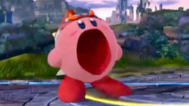 High Quality KIRBO SCREAM Blank Meme Template