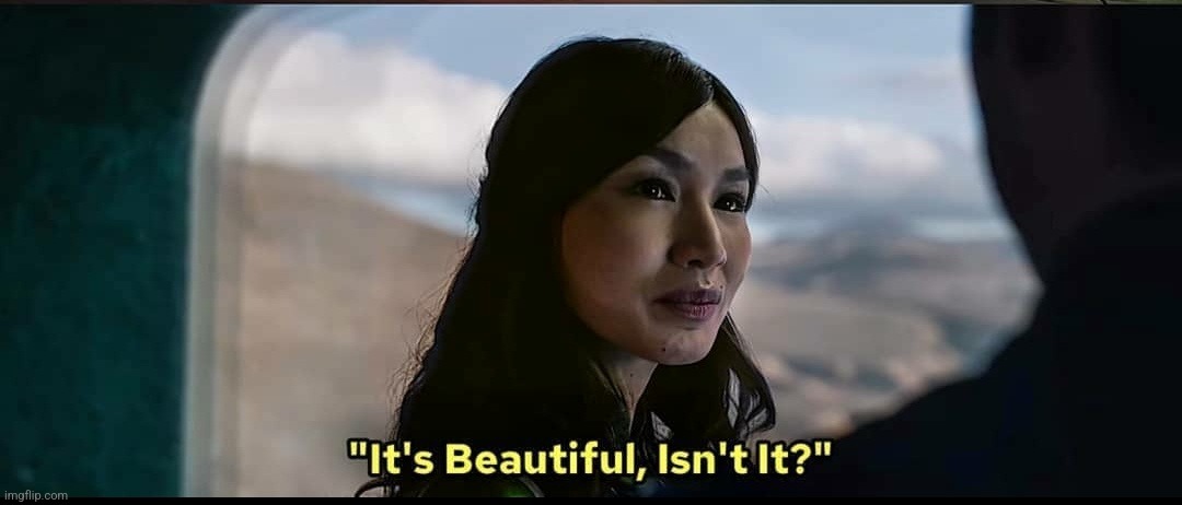 It's beautiful, Isn't it? | image tagged in it's beautiful isn't it | made w/ Imgflip meme maker