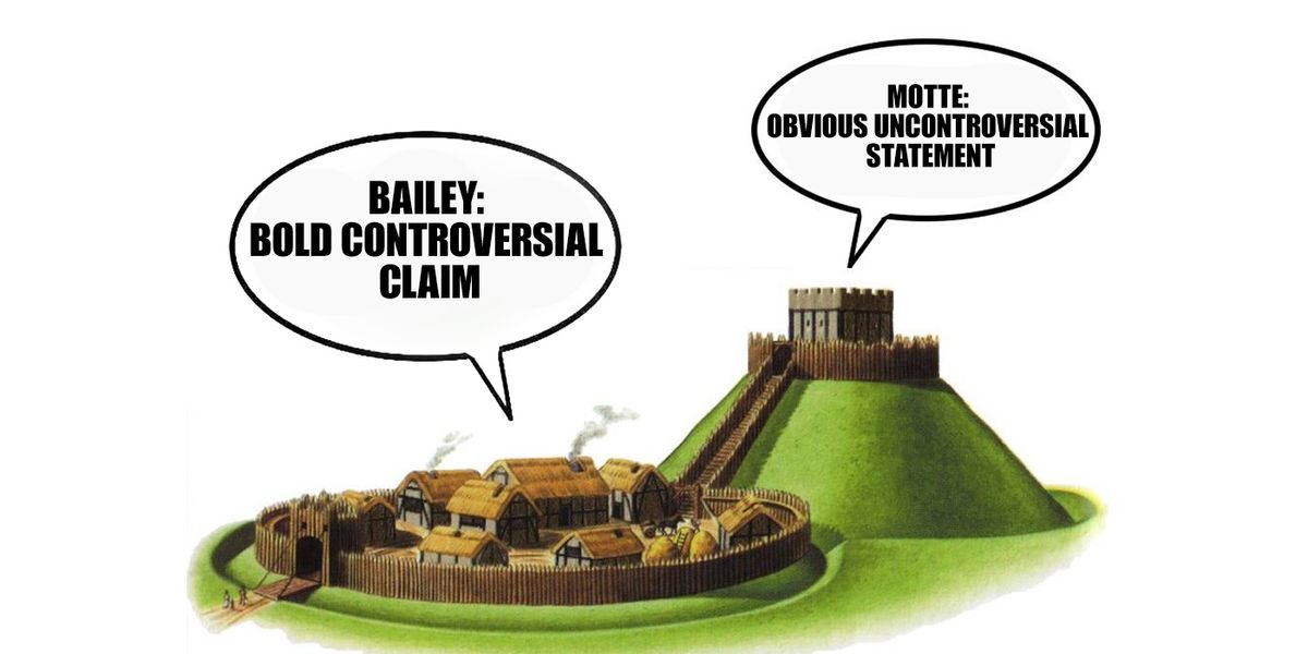 High Quality Motte and Bailey Blank Meme Template
