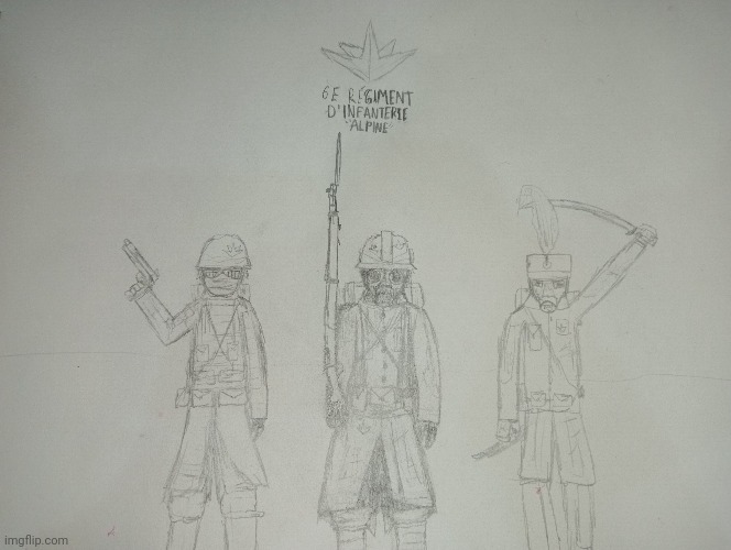 1910s-1920s thingy. Along with some 1940s items | image tagged in drawing,war,infantry,officer,raiders,fiction | made w/ Imgflip meme maker