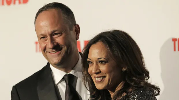 Kamala and Husband Blank Meme Template