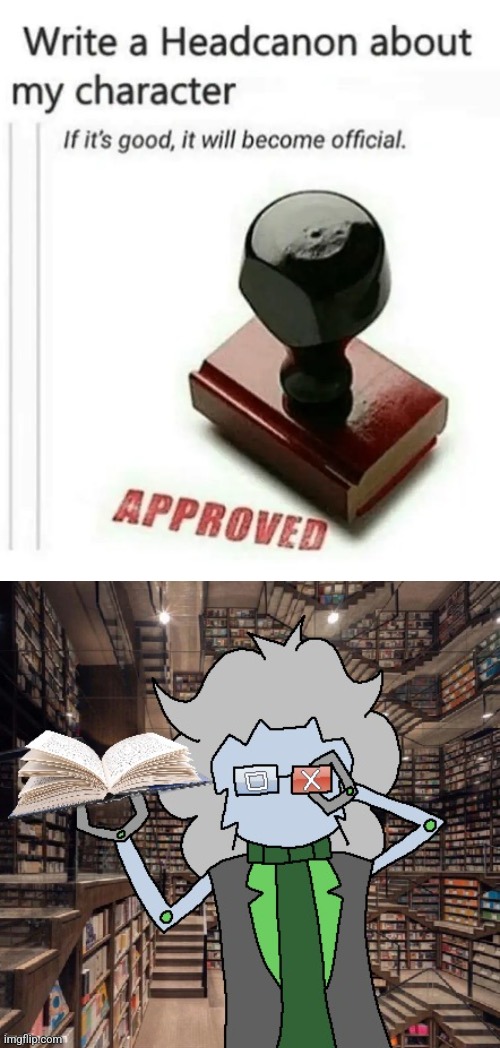 LAN I. E. | image tagged in write a headcanon about my character | made w/ Imgflip meme maker