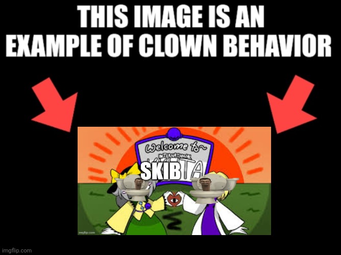 This image is an example of clown behavior dark mode | image tagged in this image is an example of clown behavior dark mode | made w/ Imgflip meme maker