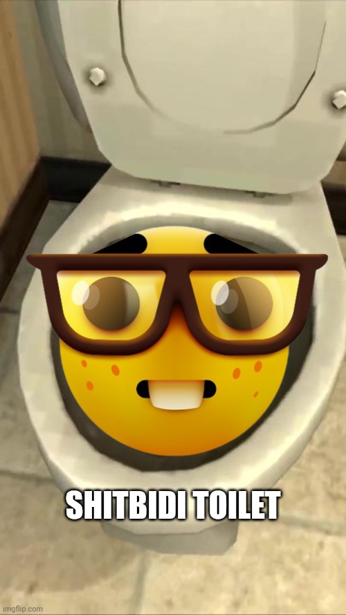 Skibidi toilet | SHITBIDI TOILET | image tagged in skibidi toilet | made w/ Imgflip meme maker