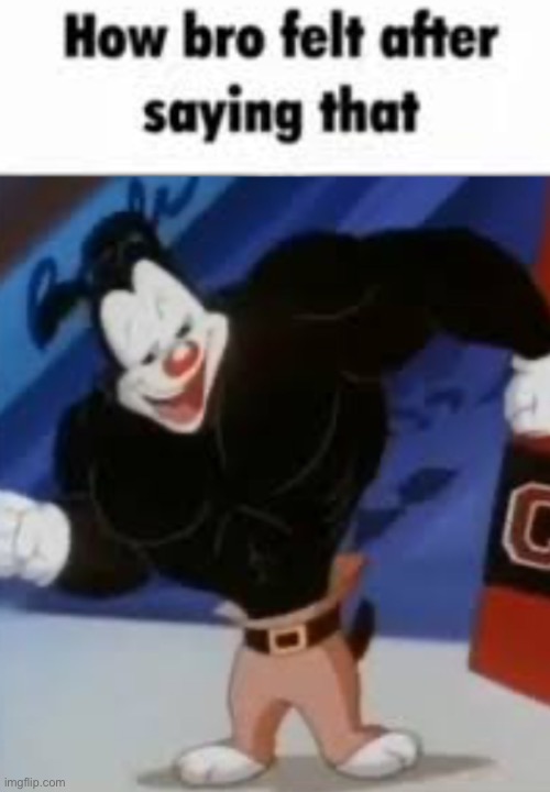 How bro felt after saying that | image tagged in how bro felt after saying that | made w/ Imgflip meme maker