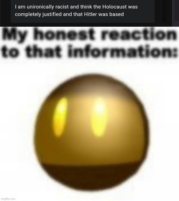 ... | image tagged in my honest reaction to that information | made w/ Imgflip meme maker