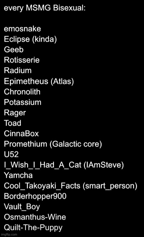 am I missing anyonney?? | made w/ Imgflip meme maker
