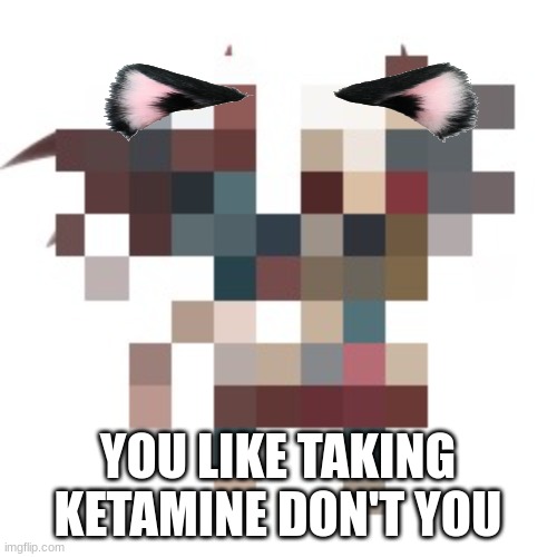 YOU LIKE TAKING KETAMINE DON'T YOU | made w/ Imgflip meme maker