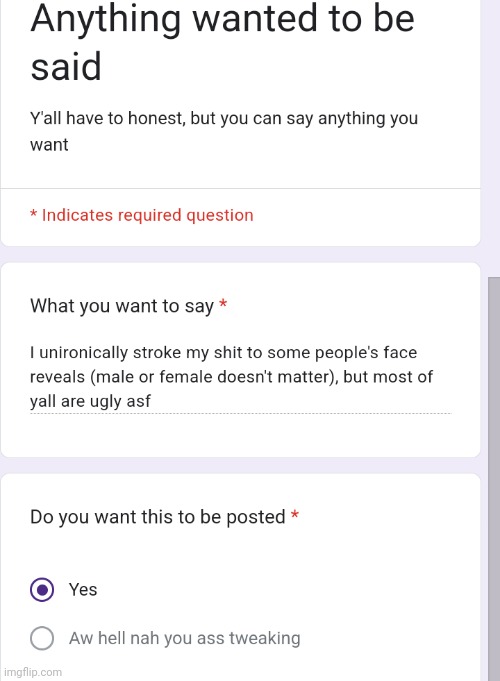 made w/ Imgflip meme maker