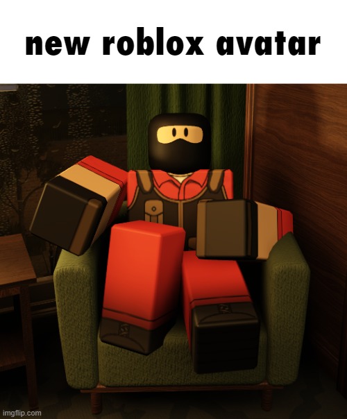 new roblox avatar | made w/ Imgflip meme maker