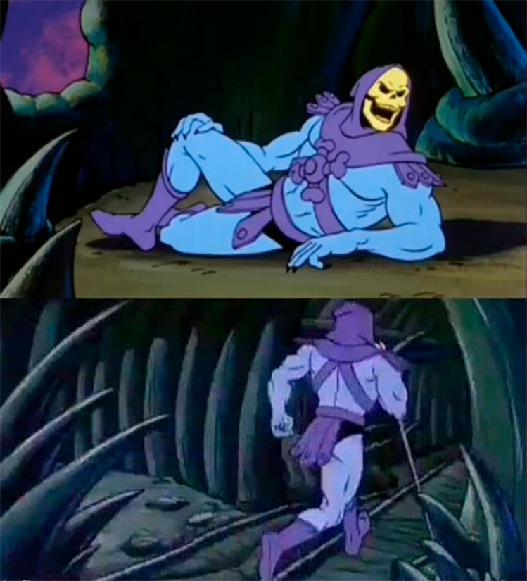 High Quality skeletor facts Blank Meme Template